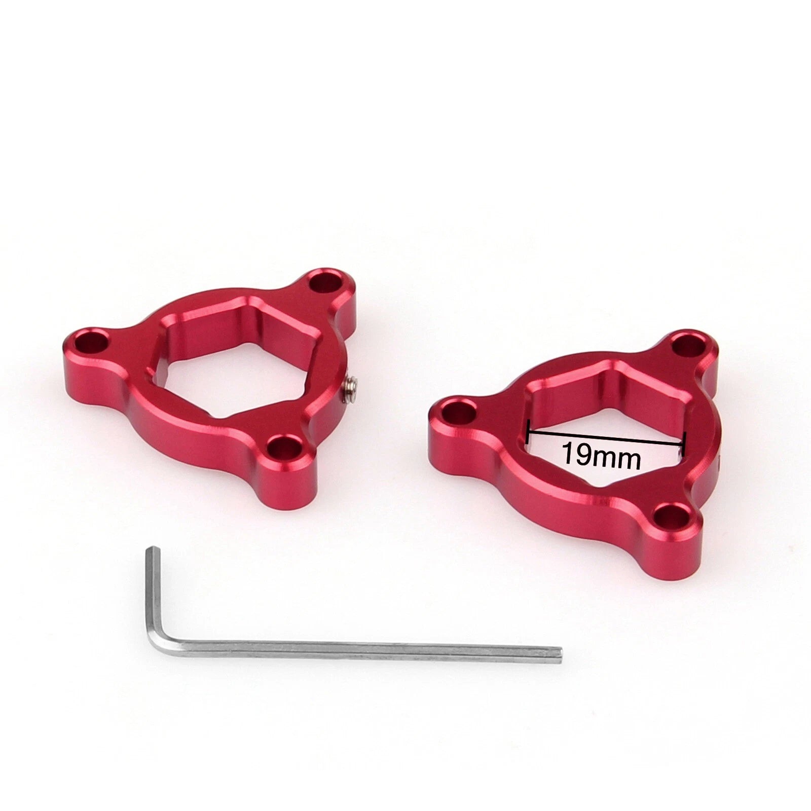 19mm Preload Adjusters for Suzuki GSXR750, Kawasaki ZX6R, CBR 1000RR
