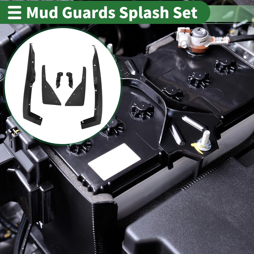 Mud Flaps Splash Guards with Accessories for Chevrolet Camaro (2013–2015)