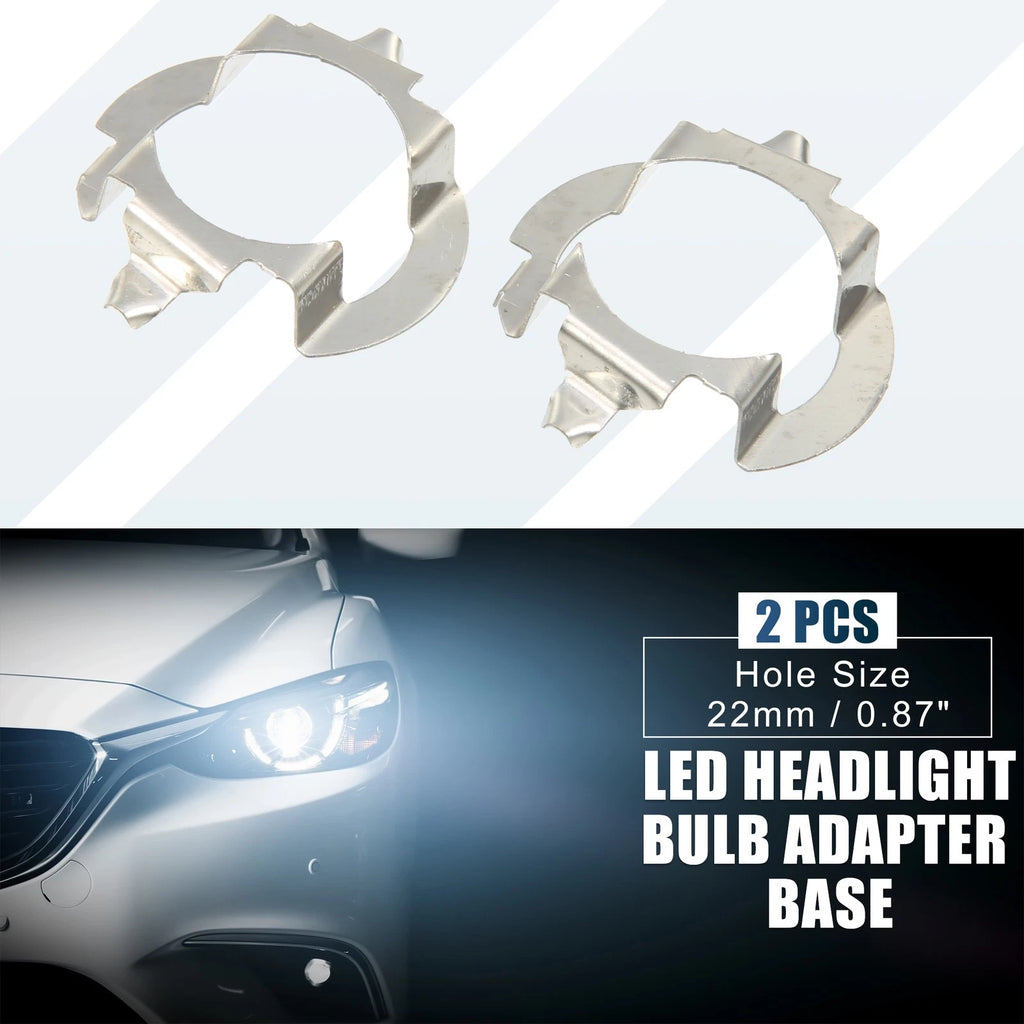 H7 LED Headlight Adapter Clip for Mercedes Benz B Class G ML (Pack of 2)