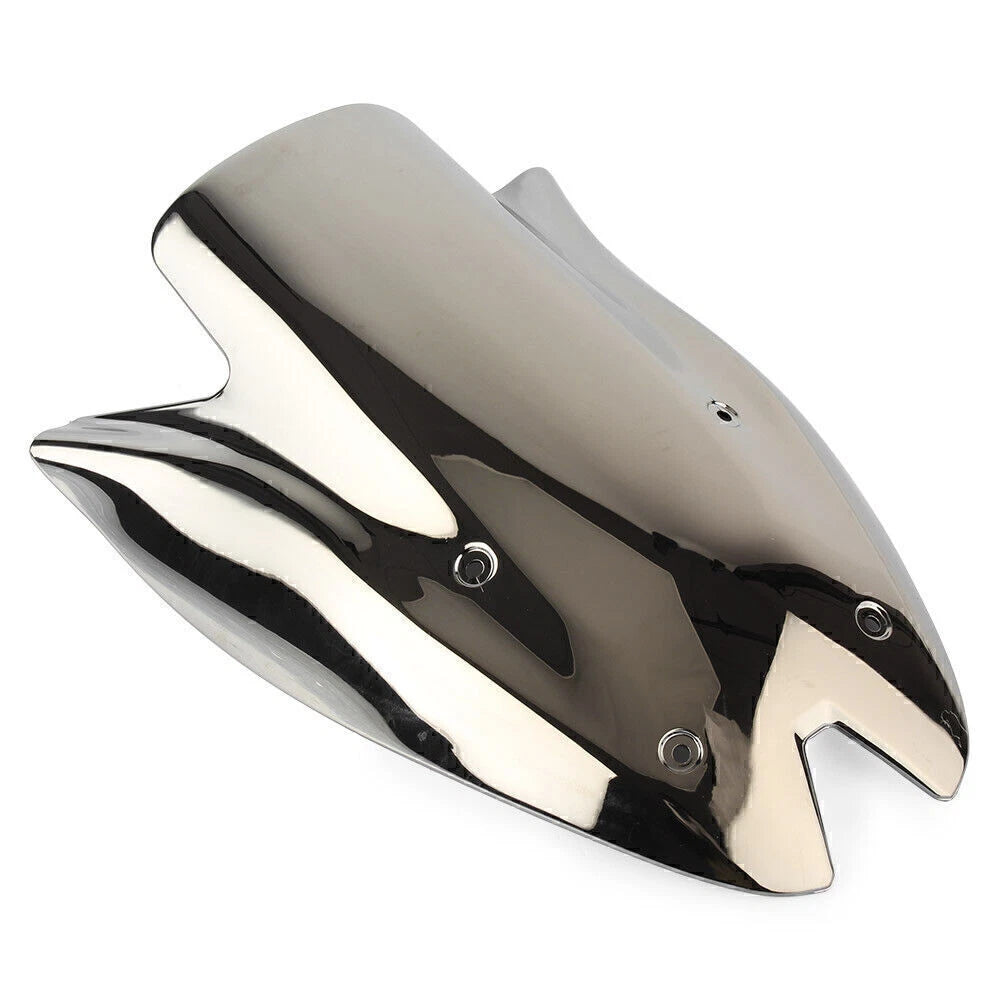 ABS Motor Windshield Upper Fairing for Kawasaki Z1000 (2010–2013) Silver