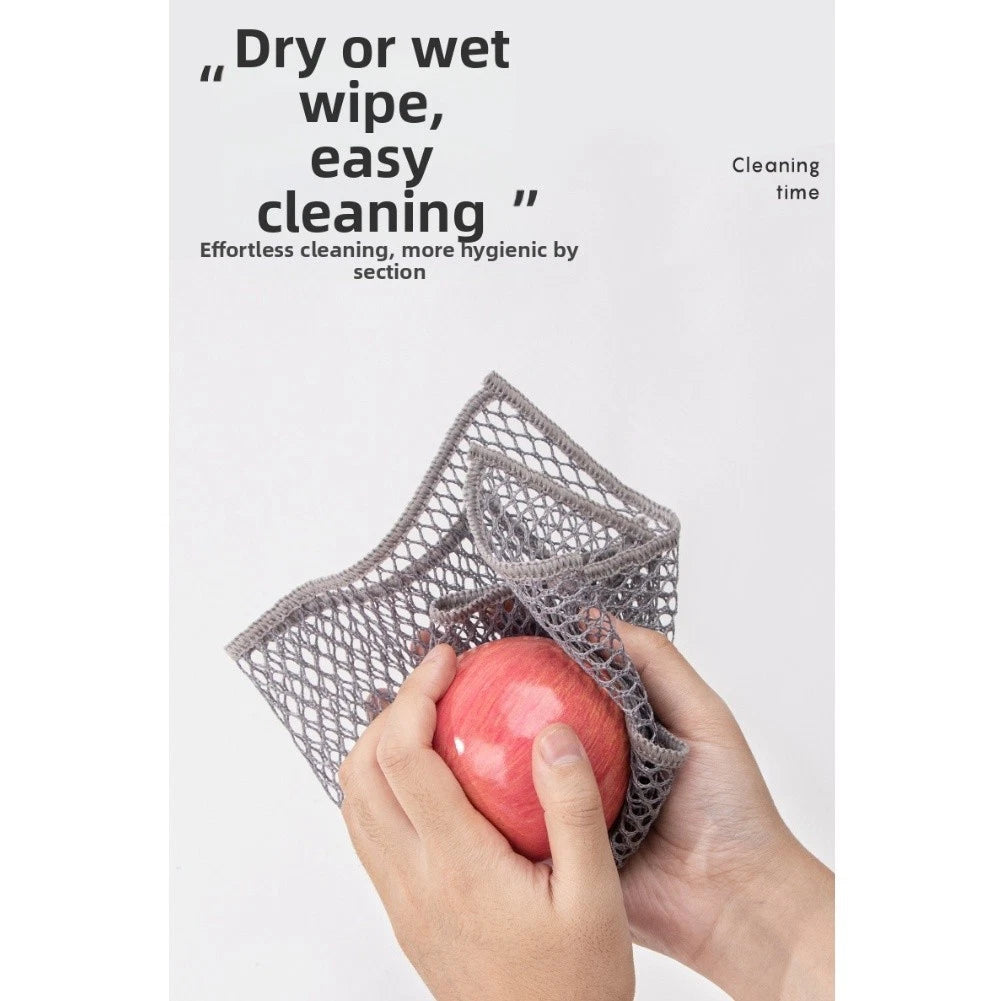 48 Pack Microfiber Dish Cloths for Kitchen Cleaning 30x30