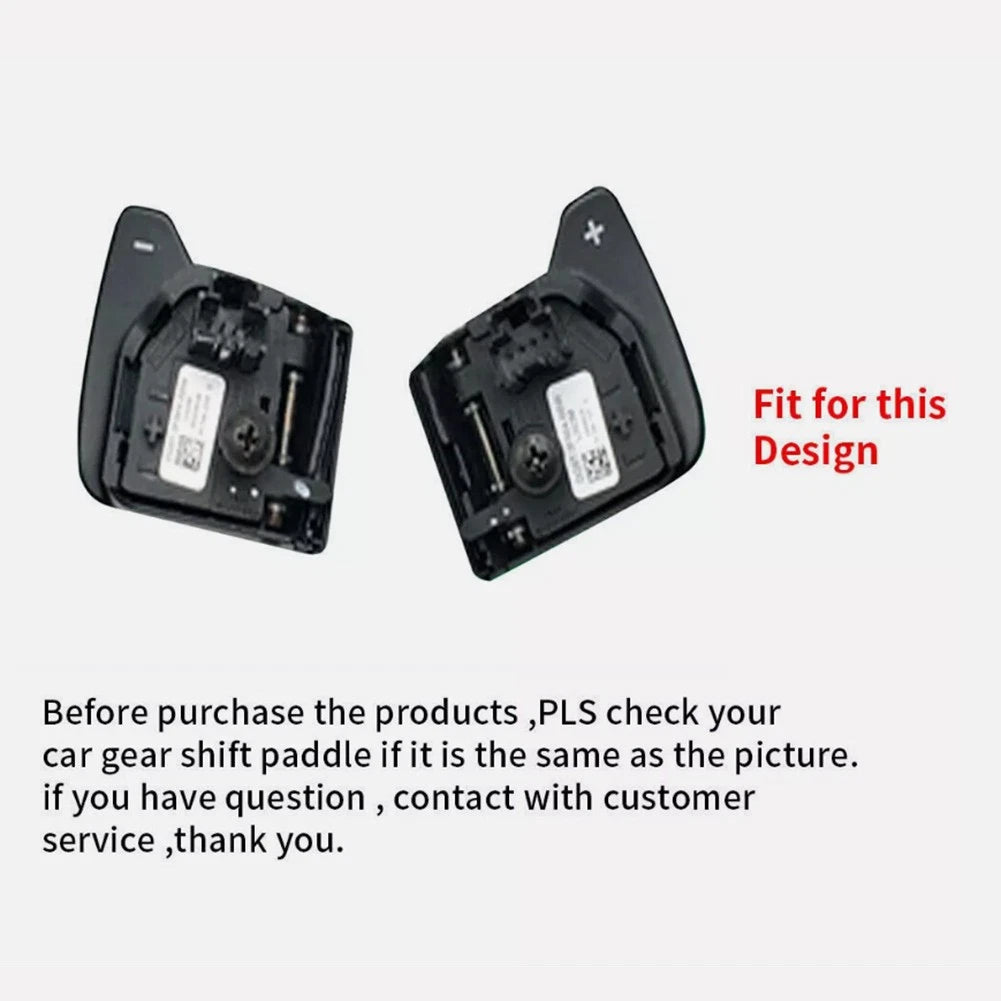 2X Red Steering Wheel Shift Paddle Extensions for Ford Mondeo Taurus Edge