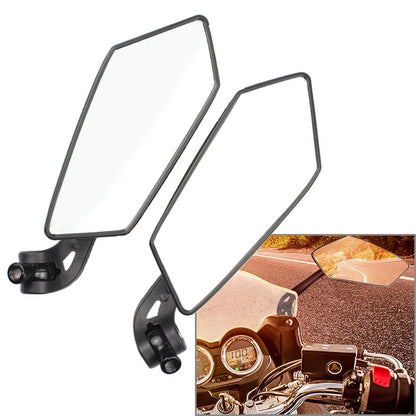 Universal Rearview Wing Mirrors 8mm/10mm for Honda Yamaha (Universal)