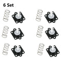 6x Accelerator Pump Repair Kit for Mercury 80-125HP (1988–2004) 811287