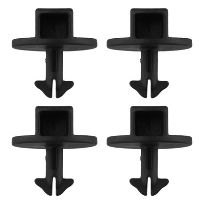 Set of 4 Black Air Cleaner Cap Knobs for Lawn Tractor