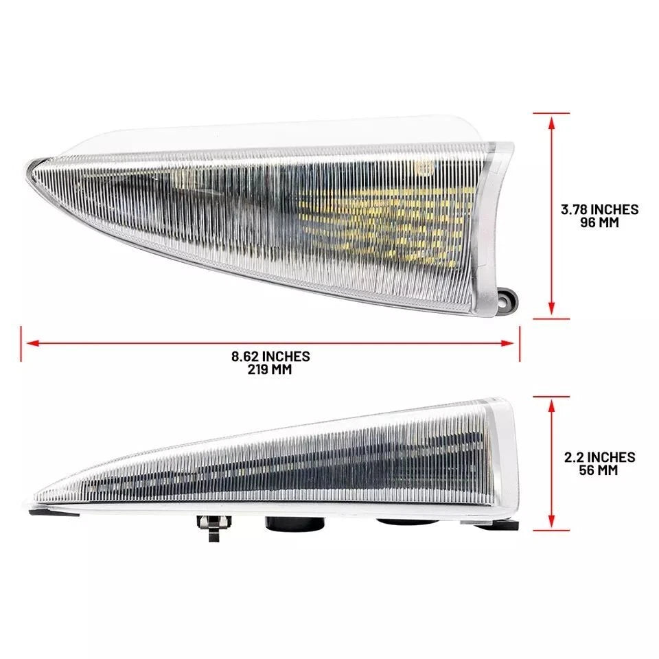2PC LED Side View Mirror Turn Signal Lights for Ford Expedition Navigator (2003–2006)