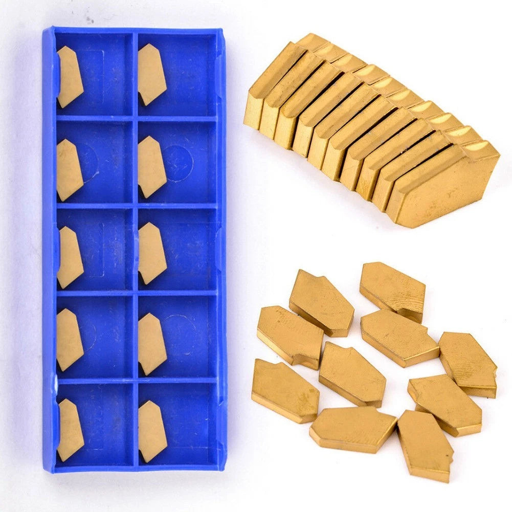 10pcs 3mm Cut-Off Grooving Carbide Inserts CNC Tool C#