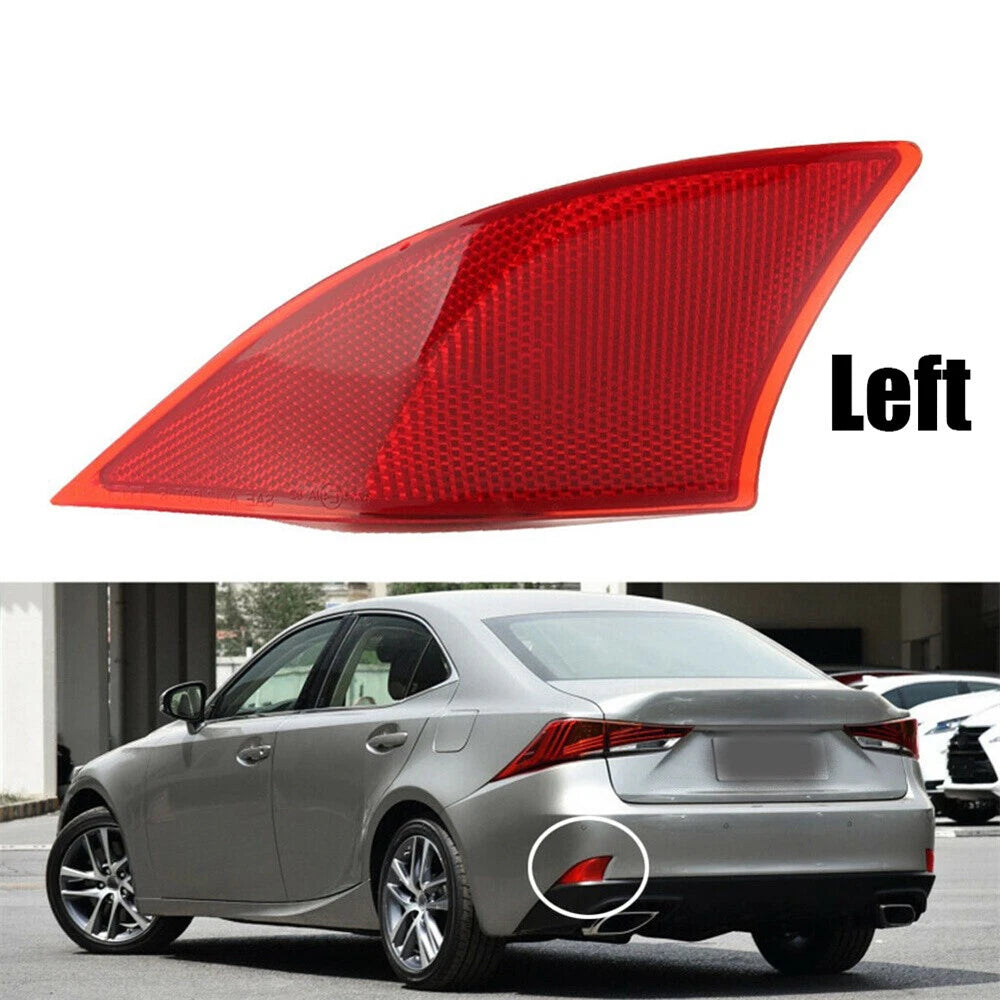 Left Rear Bumper Reflector Light for Lexus IS250 IS350 IS200t IS300 (2014–2020)