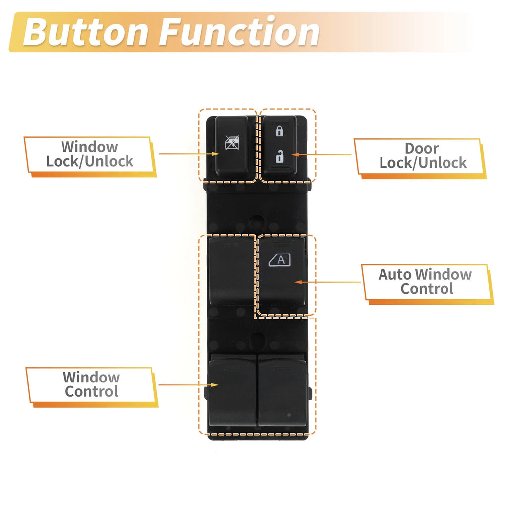 Power Window Switch for Nissan Sunny (2012)