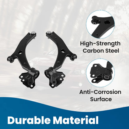 Front Lower Control Arms w/Ball Joint Assembly for Mazda 3 (2010–2013)