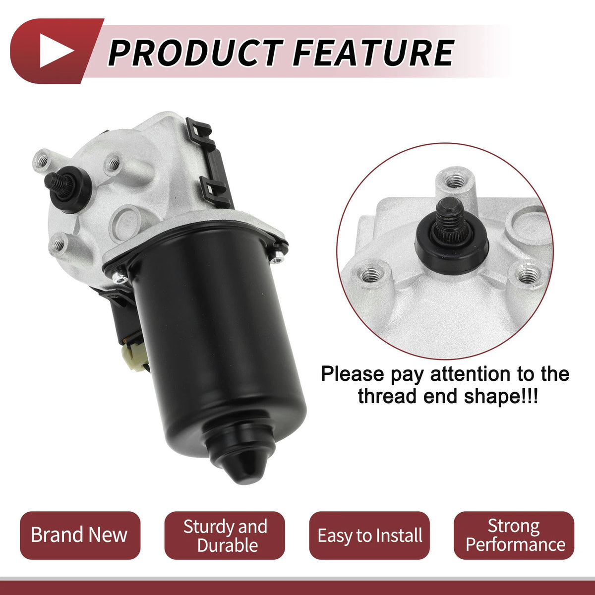 Front Windshield Wiper Motor for Hummer H2 (2003–2007) No. 19150497/88 944398