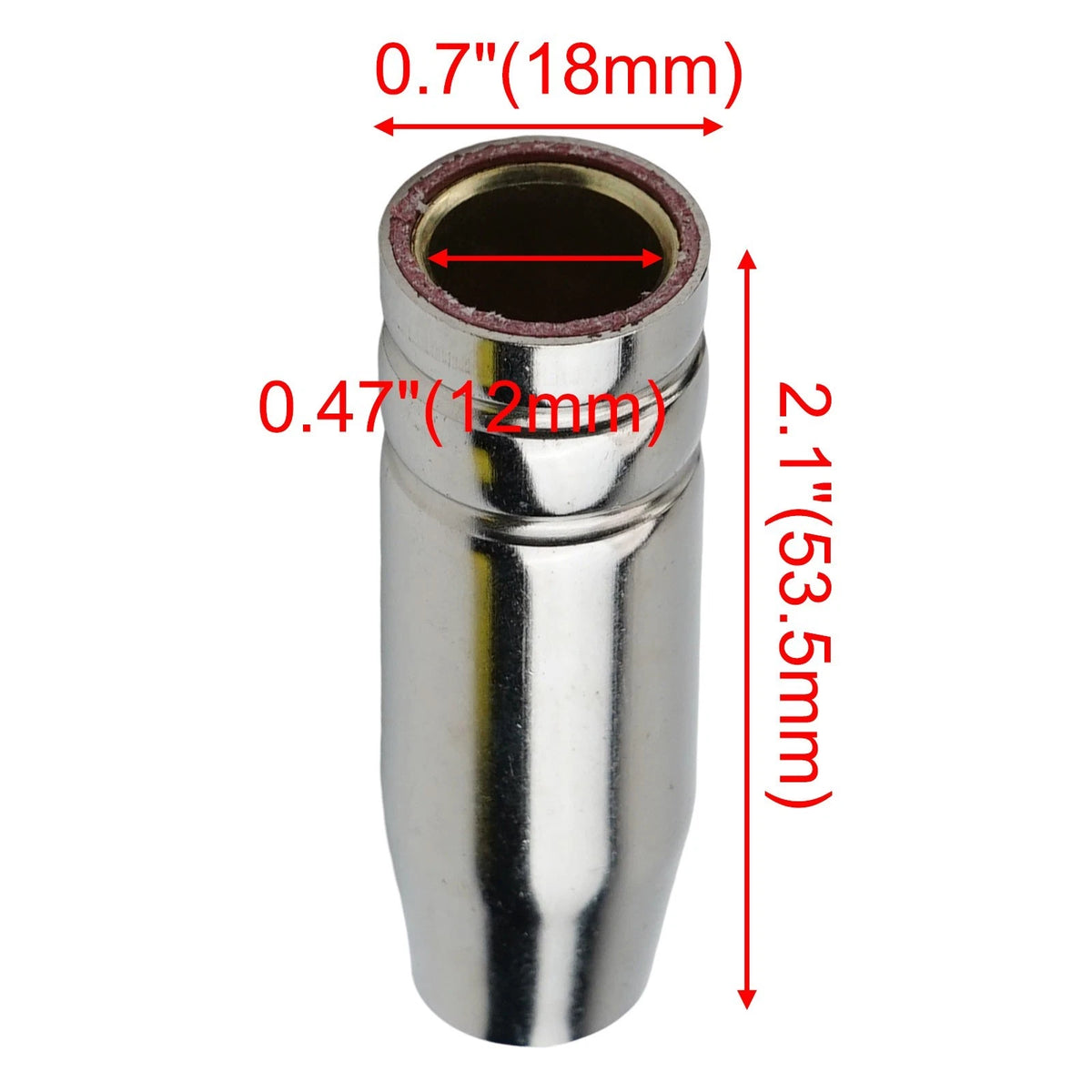 Set of 10 Conical Cups for 15AK and MB15 Torches