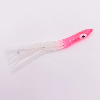 Pack of 10 Squid Fishing Lures Glow in the Dark Luminous Effect