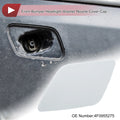 Front Left Washer Nozzle Cover Replacement for Audi A6 (2005–2008) White