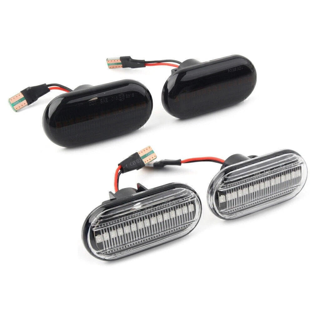 LED Side Dynamic Marker Indicator Light for Renault Clio, Twingo, Dacia Duster (2010–2023)
