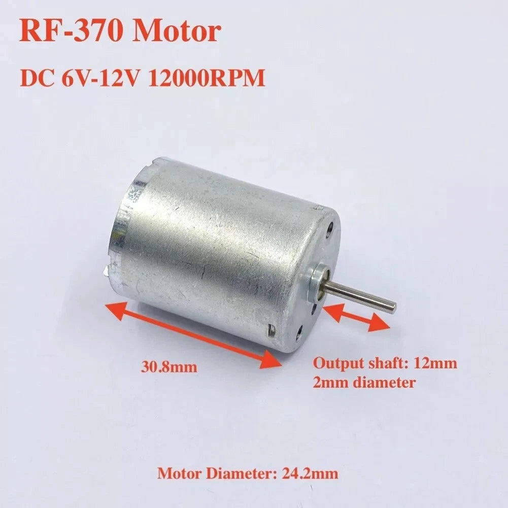 Electric Motors for Dynamic Performance RF370CA (Toys)