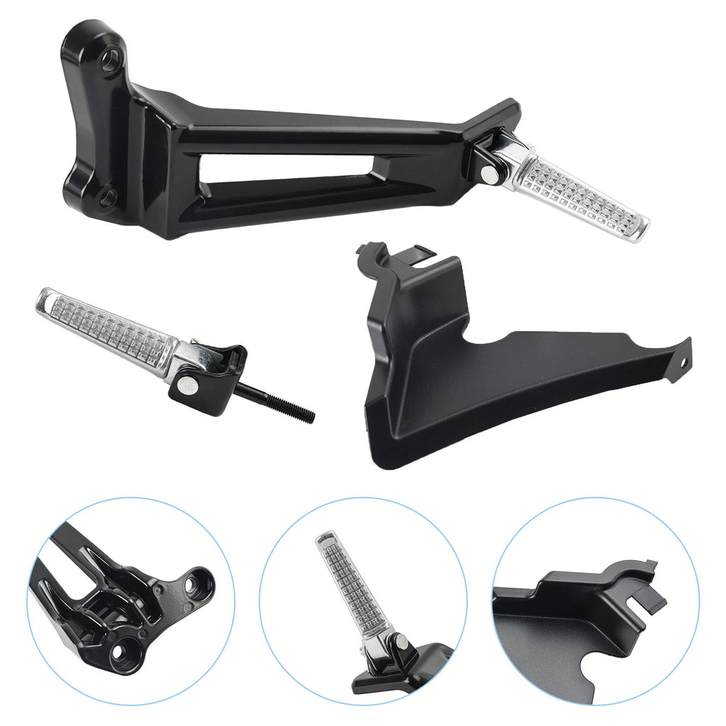 Rear Footrests Foot Pegs for Honda Rebel 1100 CMX1100 (2021–2023)