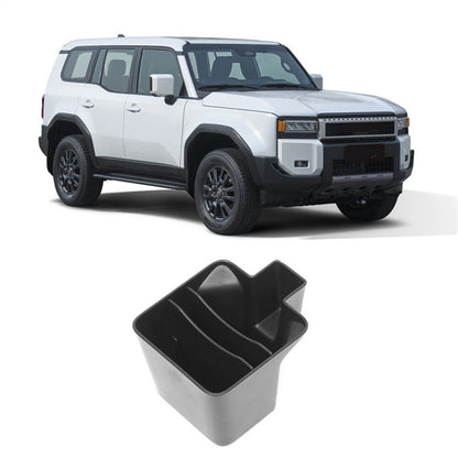 Center Water Cup Holder Storage Box for Toyota Land Cruiser LC250/Prado (2024-2025)