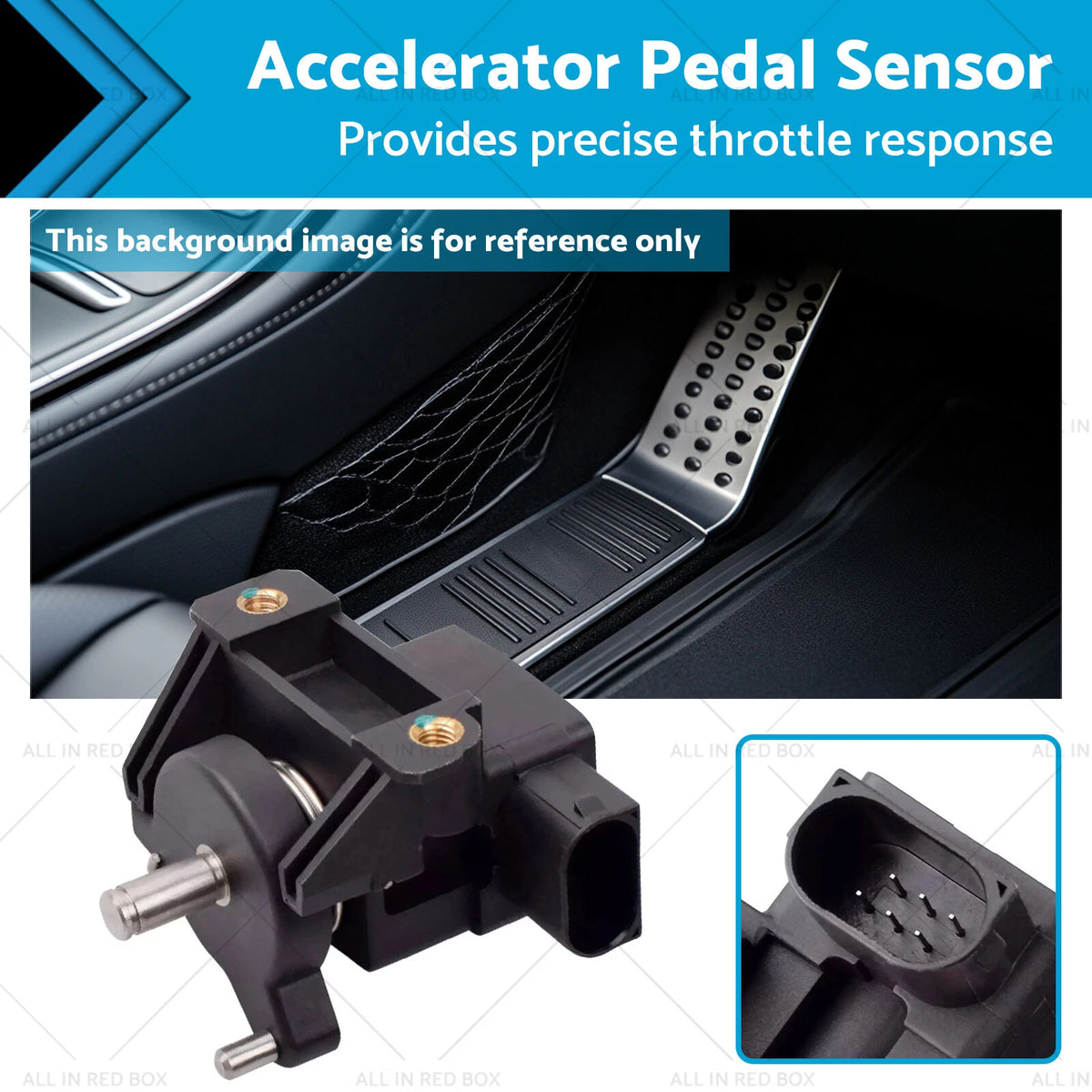 Accelerator Pedal Sensor for Mercedes-Benz SLK230 (1998–2000) 0125423317