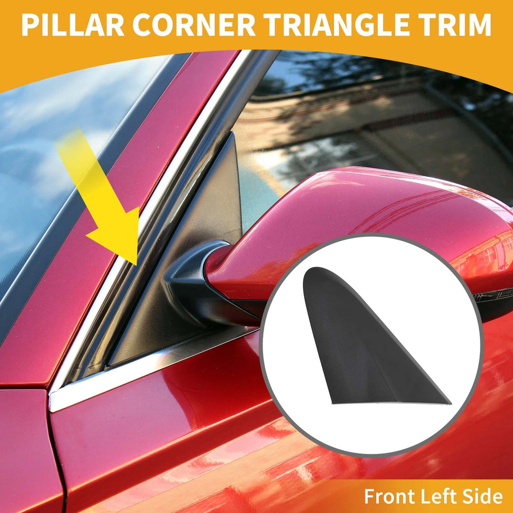 Front Left Side Pillar Corner Triangle Trim for Chevrolet Sonic (2012–2020)