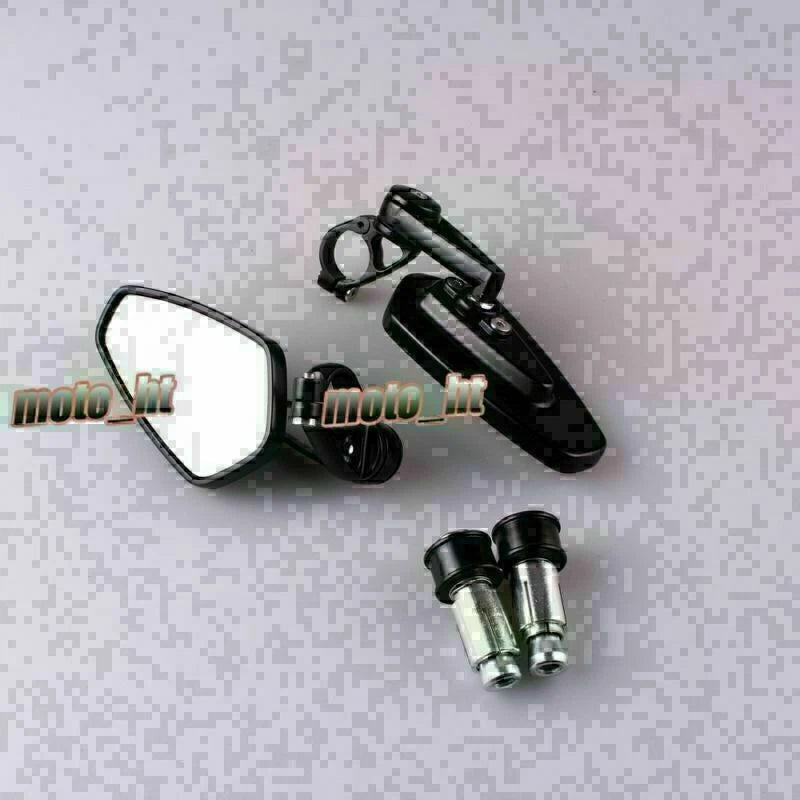 7/8" Handle Bar End Rear View Mirrors for Honda Yamaha (Fitment Specific)