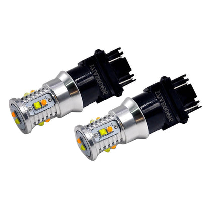 2X LED Turn Signal Lights Switchback 3157 for Chevy Silverado 1500 (1999–2013)