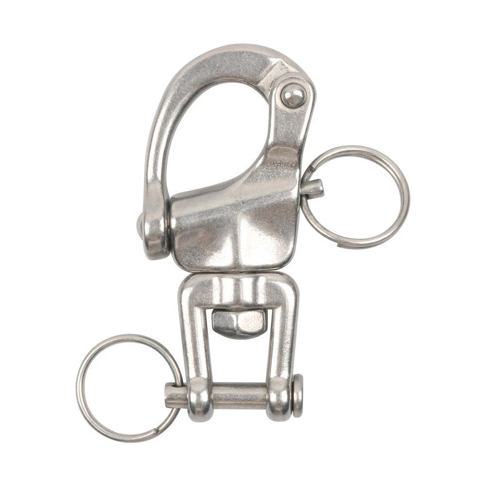 12 Pack 316 SS Marine Snap Shackles for Rigging Anchoring