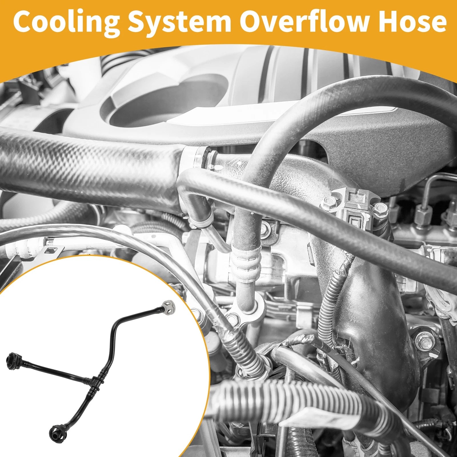 Cooling System Overflow Hose Replacement for Audi Q5 2.0L (2016–2024)