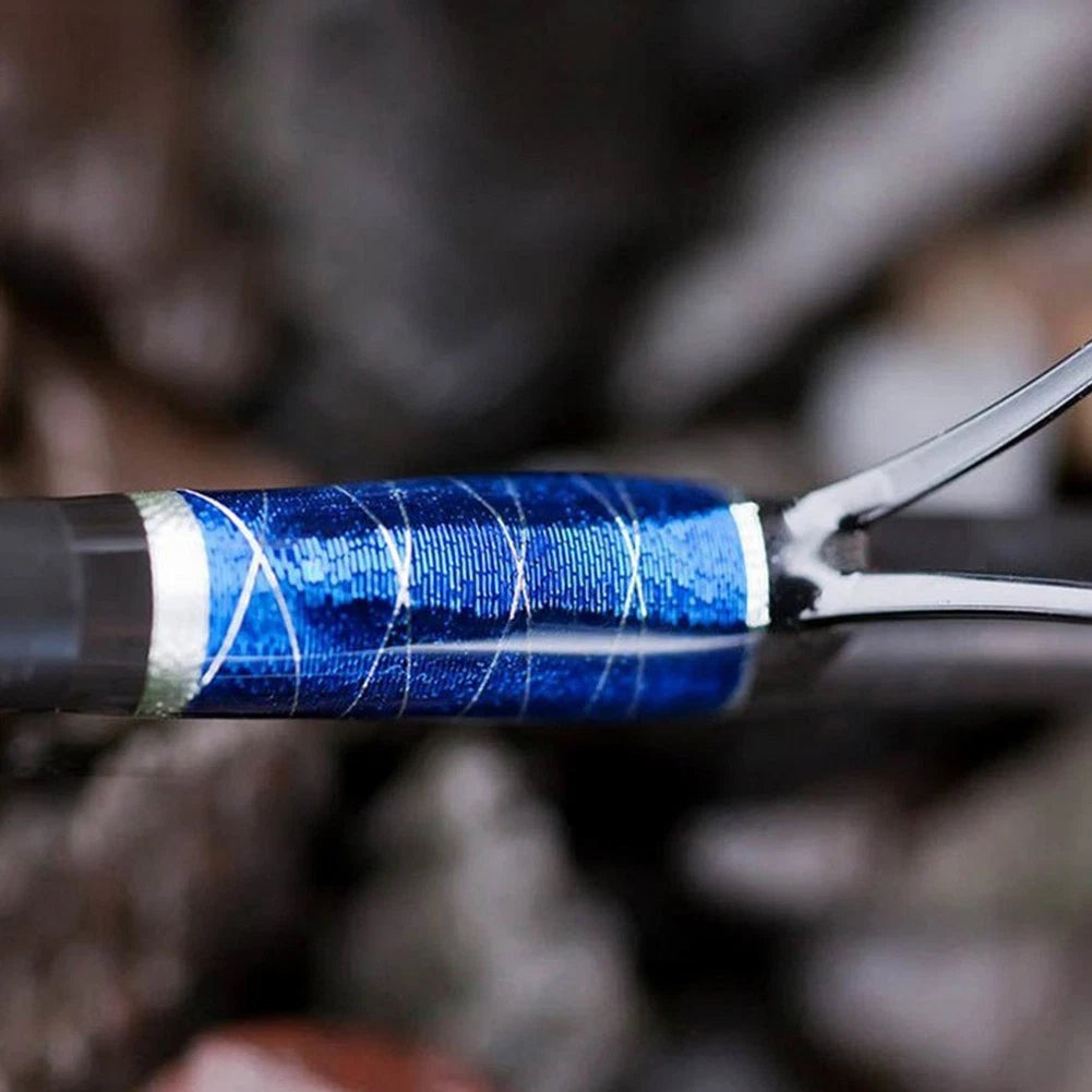 Multi Layer Woven Polyester Fiber Rod Building Thread 50M Fishing Line