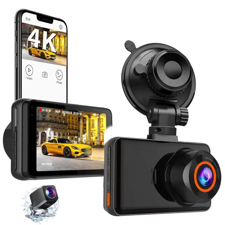 4K Driving Recorder for Universal Fit (2010–2023) - 170° Wide Angle