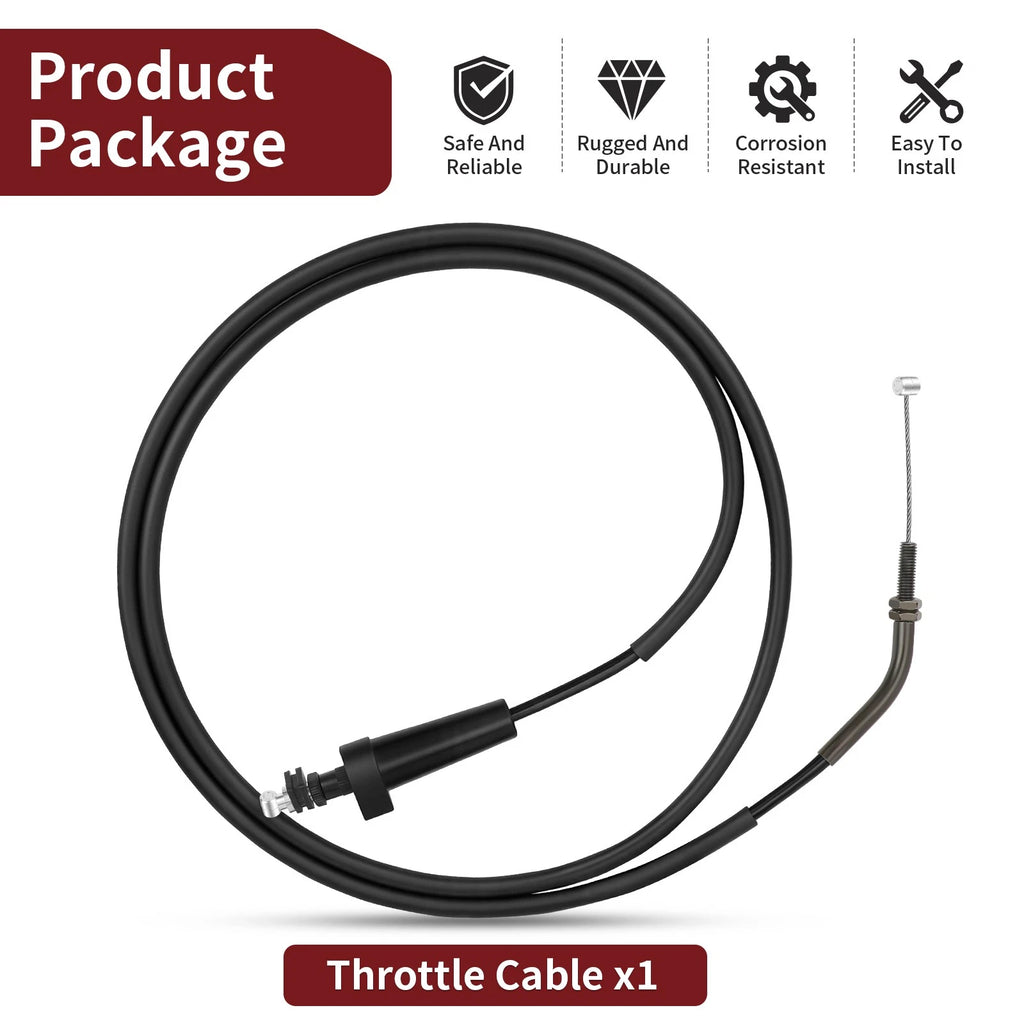 Throttle Cable 0487-019 for Arctic Cat 300 2X4/4X4 (2001–2005)