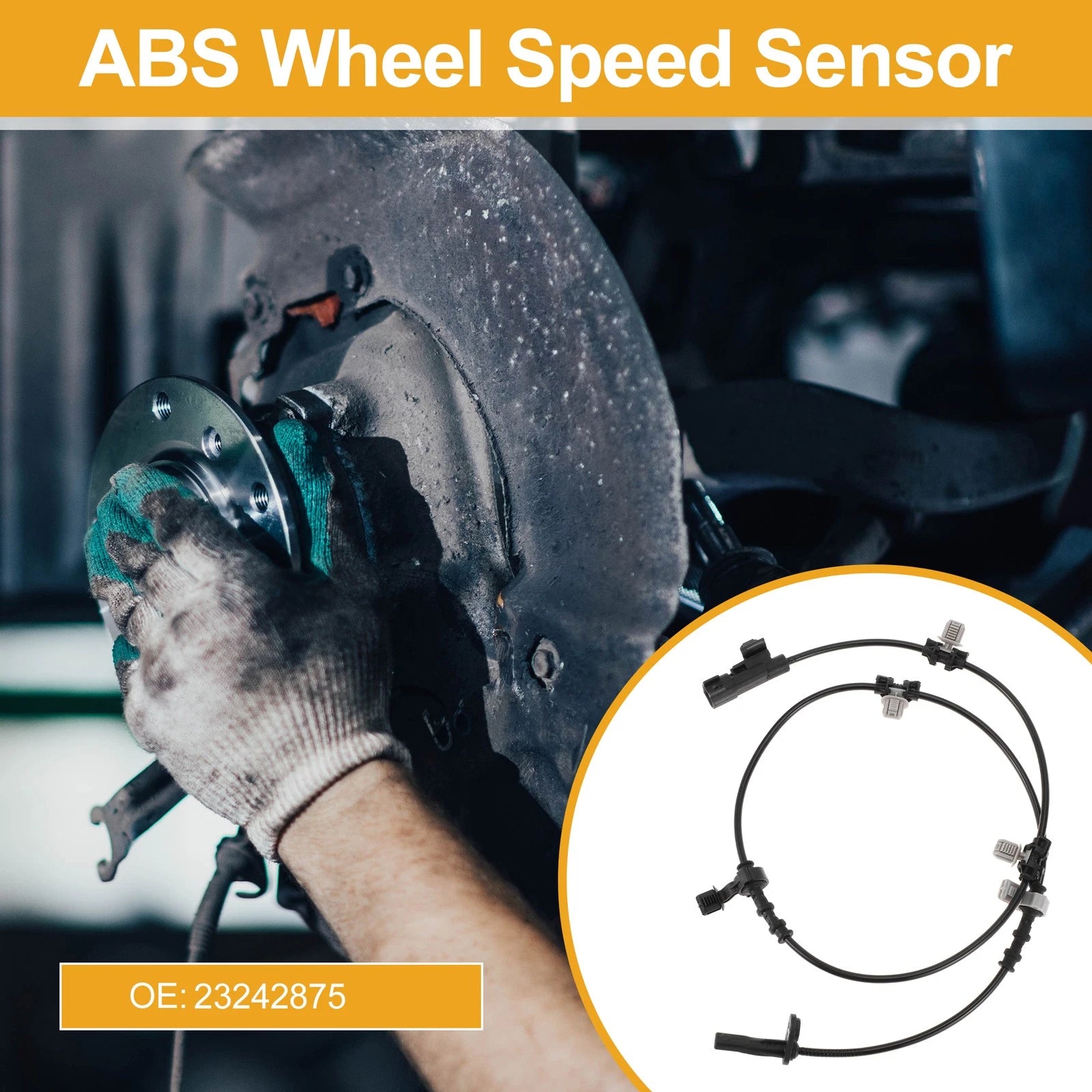 ABS Wheel Speed Sensor Rear Replacement for Buick Regal Sportback (2018–2023)