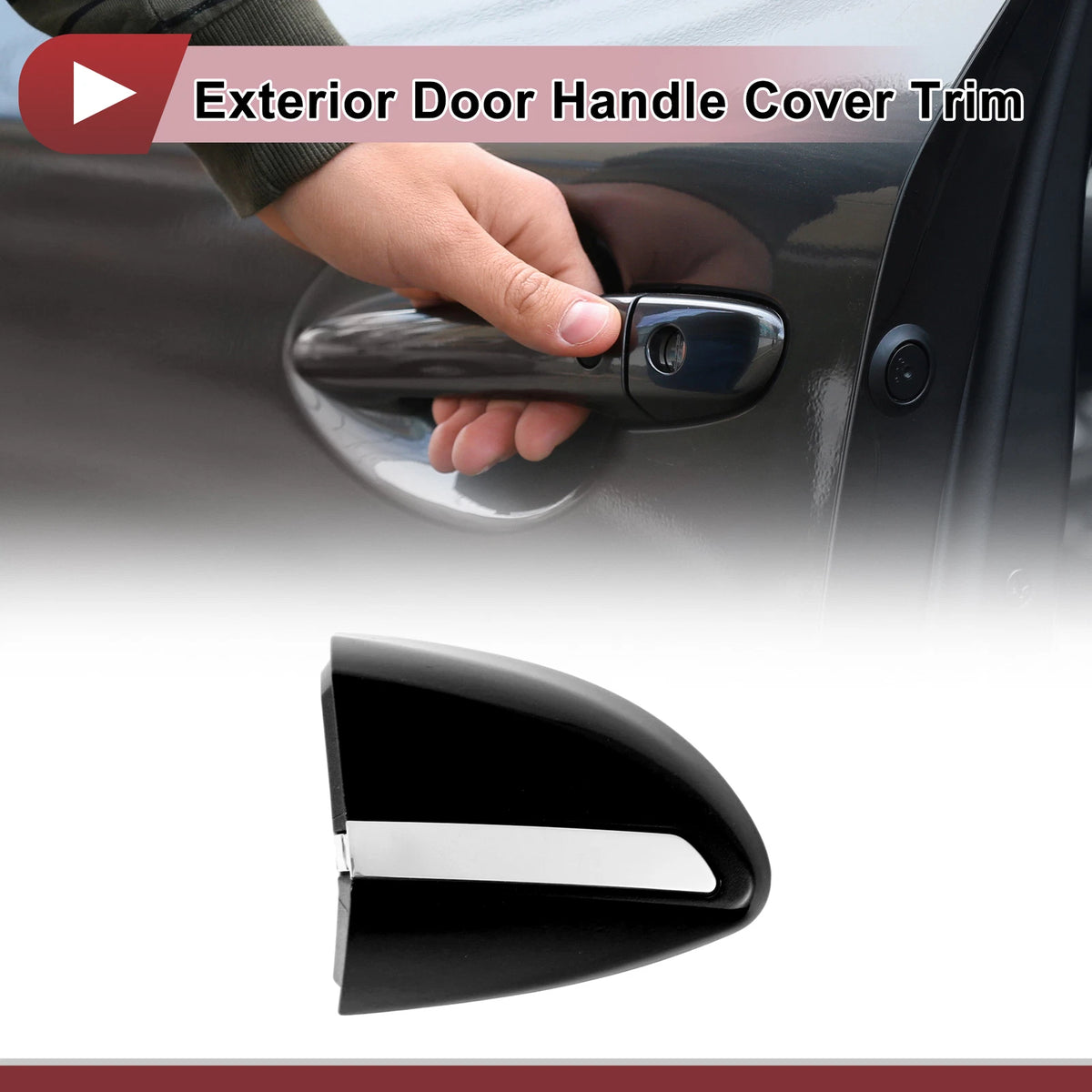 Exterior Door Handle Cover Trim Replacement for Toyota Corolla (2014–2018)