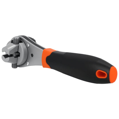 Adjustable Ratchet Wrench 6-22mm Reversible Heavy Duty Steel Tool