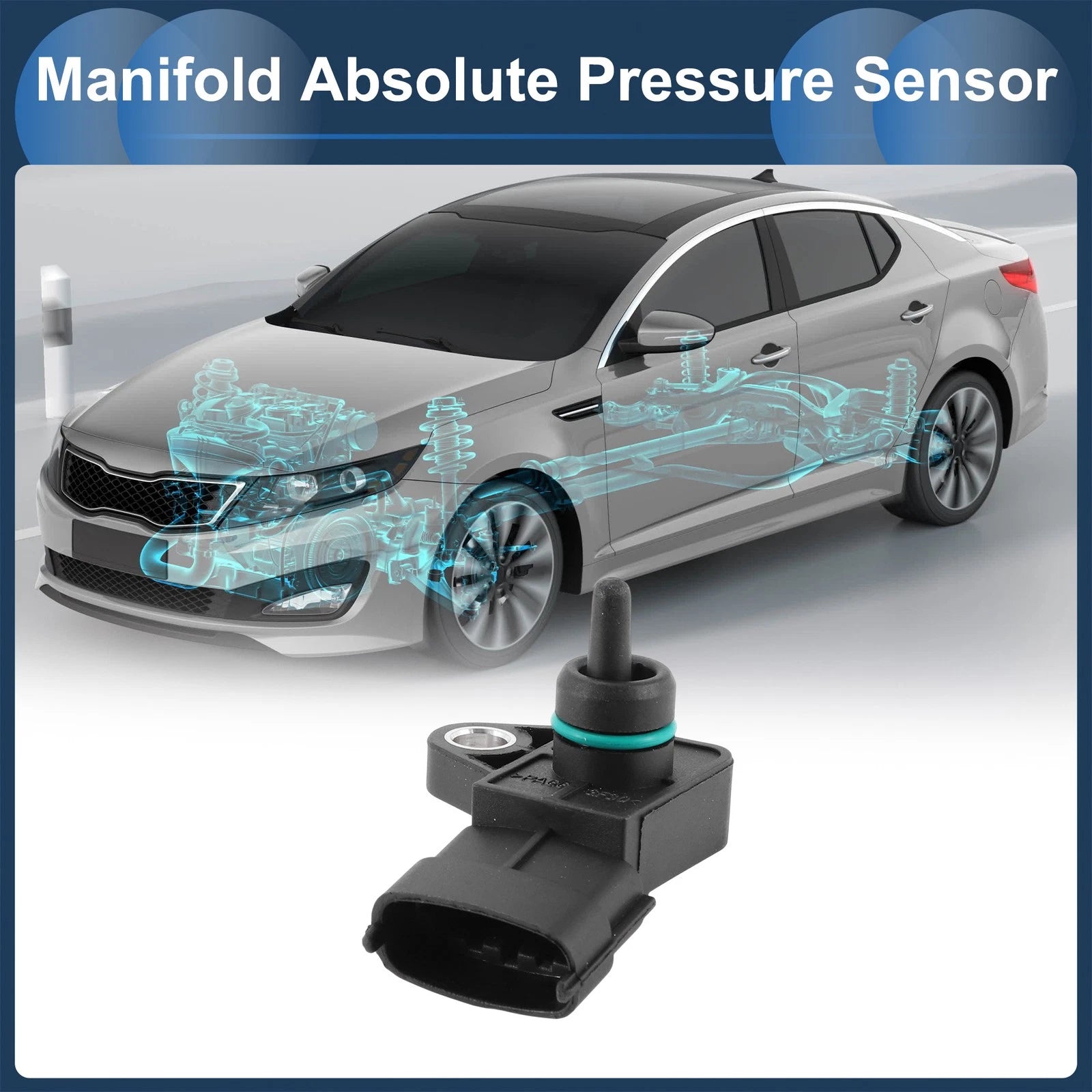 MAP Pressure Sensor OEM Replacement for Hyundai Elantra (2011–2018)