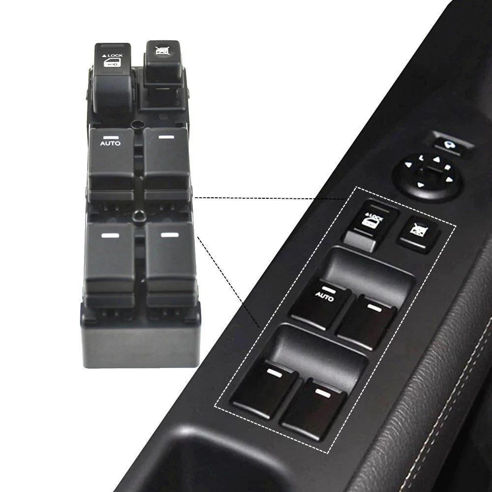 Electric Master Window Lifter Control Switch for KIA Sorento (2010–2014)