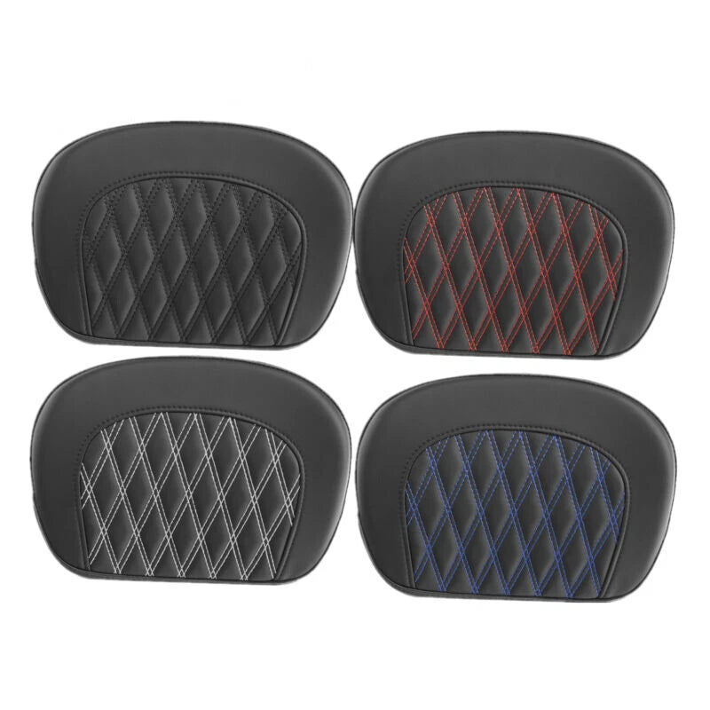 Sissy Bar Passenger Backrest Pad for Harley Touring Softail Dyna