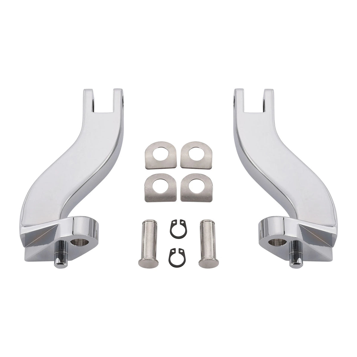 Chrome Rear Footpeg Mount for Harley Touring Electra Street Glide (1993–2025)