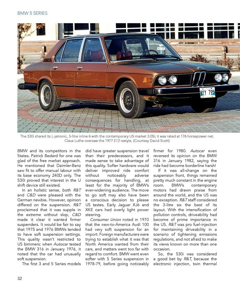 BMW Classic 5 Series Book (1972–2003)