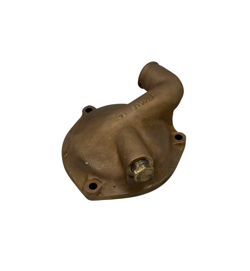 Aftercooler Endcap for Cummins (3919906) 90 Degree w/ Flush Port