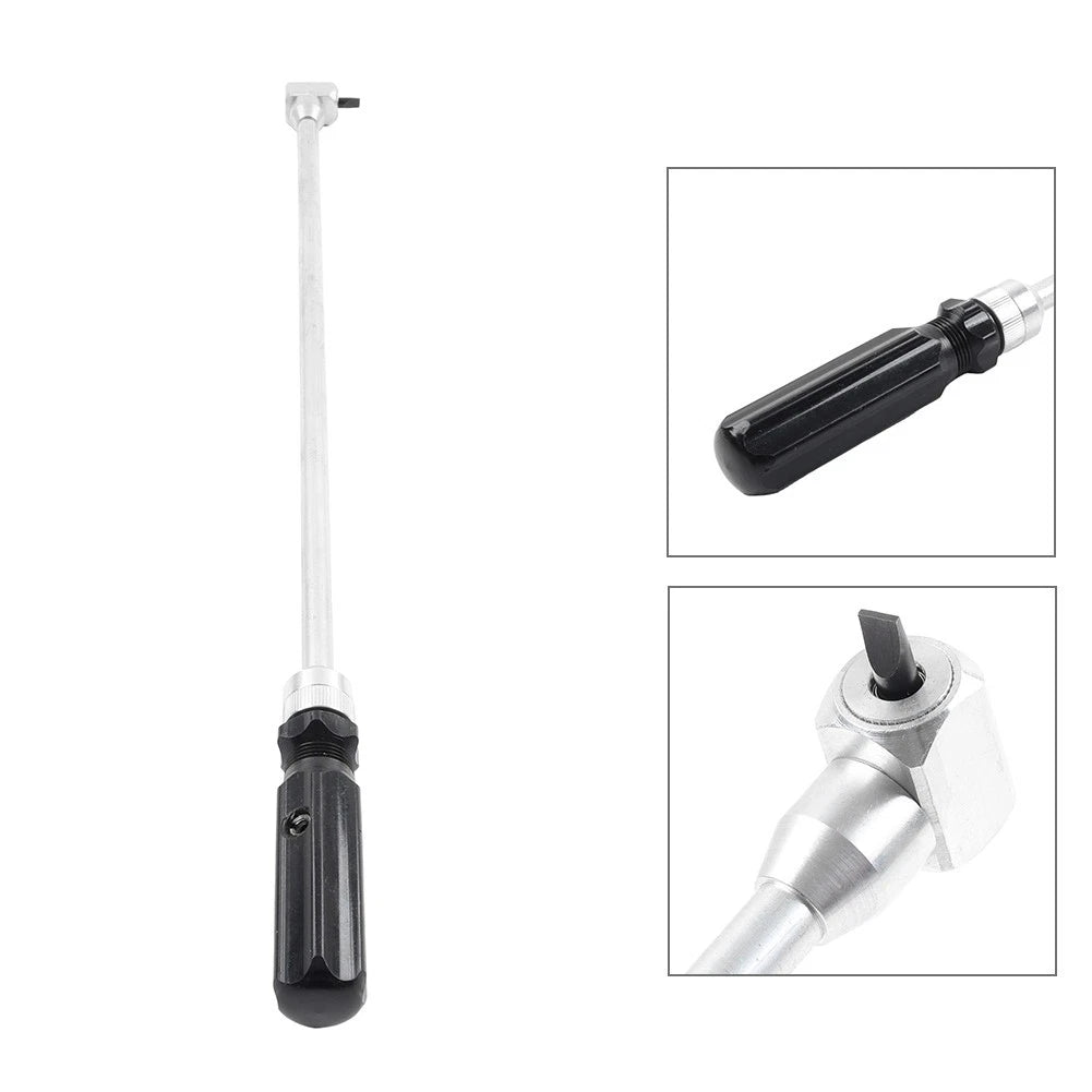 90 Degree Carburetor Pilot Screw Adjusting Tool for ATV UTV Snowmobile (19.13in)