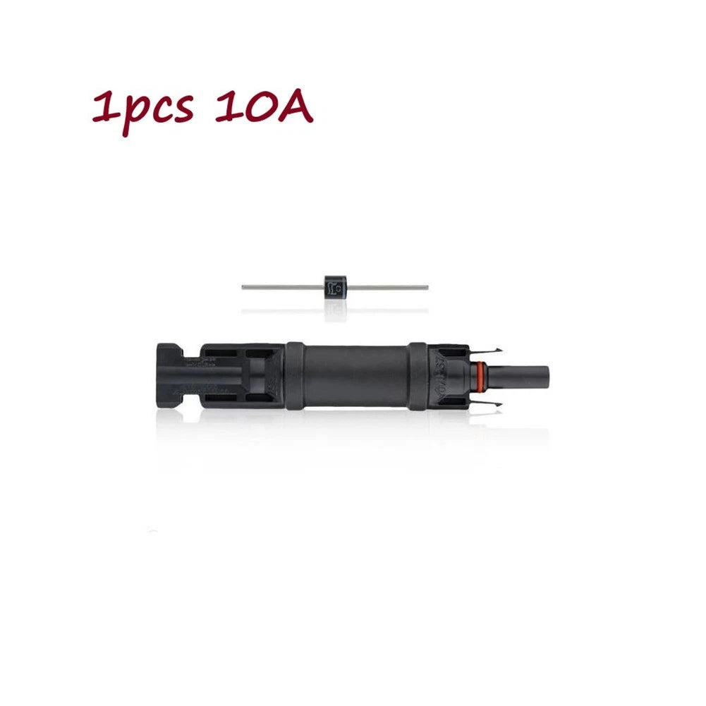 10A/15A/20A/30A Solar Panel Cable Blocking Diode Waterproof Fuse Connector