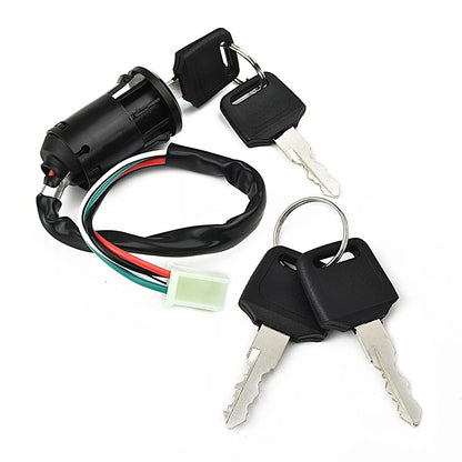 2 Position Ignition Switch for Motorcycle with 4 Way Connector