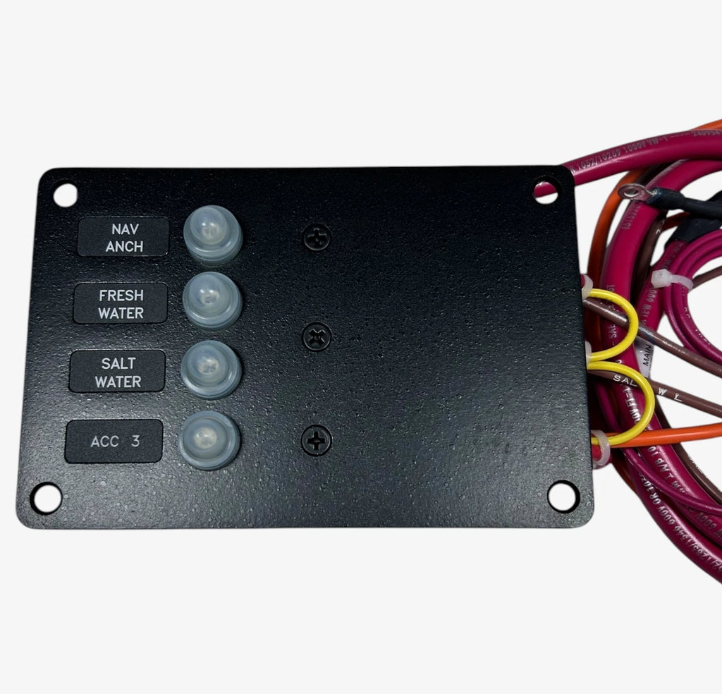 Paneltronics Multi Function Invincible Boat Switch Panel for Boat (INV-4916-009SP)