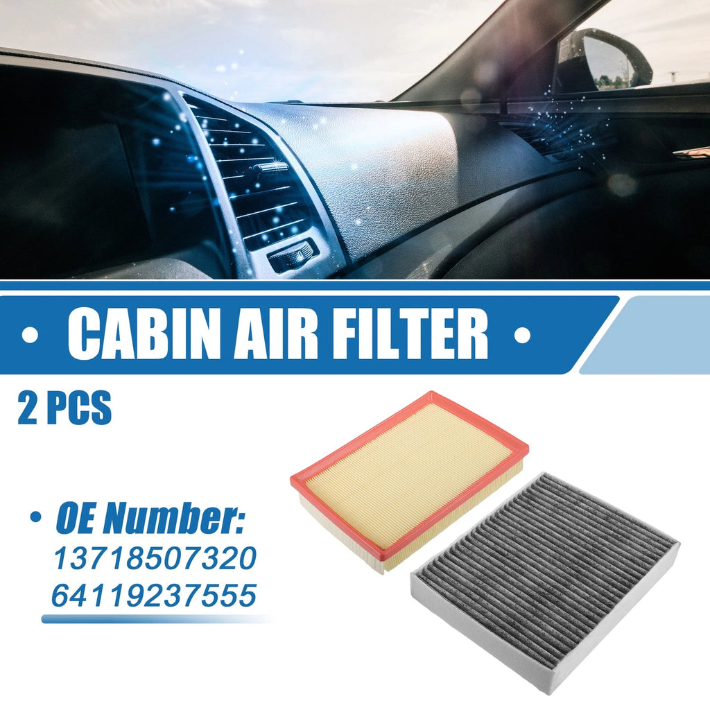 Car Cabin Air Filter Replacement Set for BMW 328i (2014–2016)