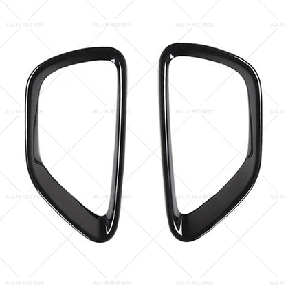 2X Front Fog Light Frame Covers for Jeep Grand Cherokee (2014–2016)