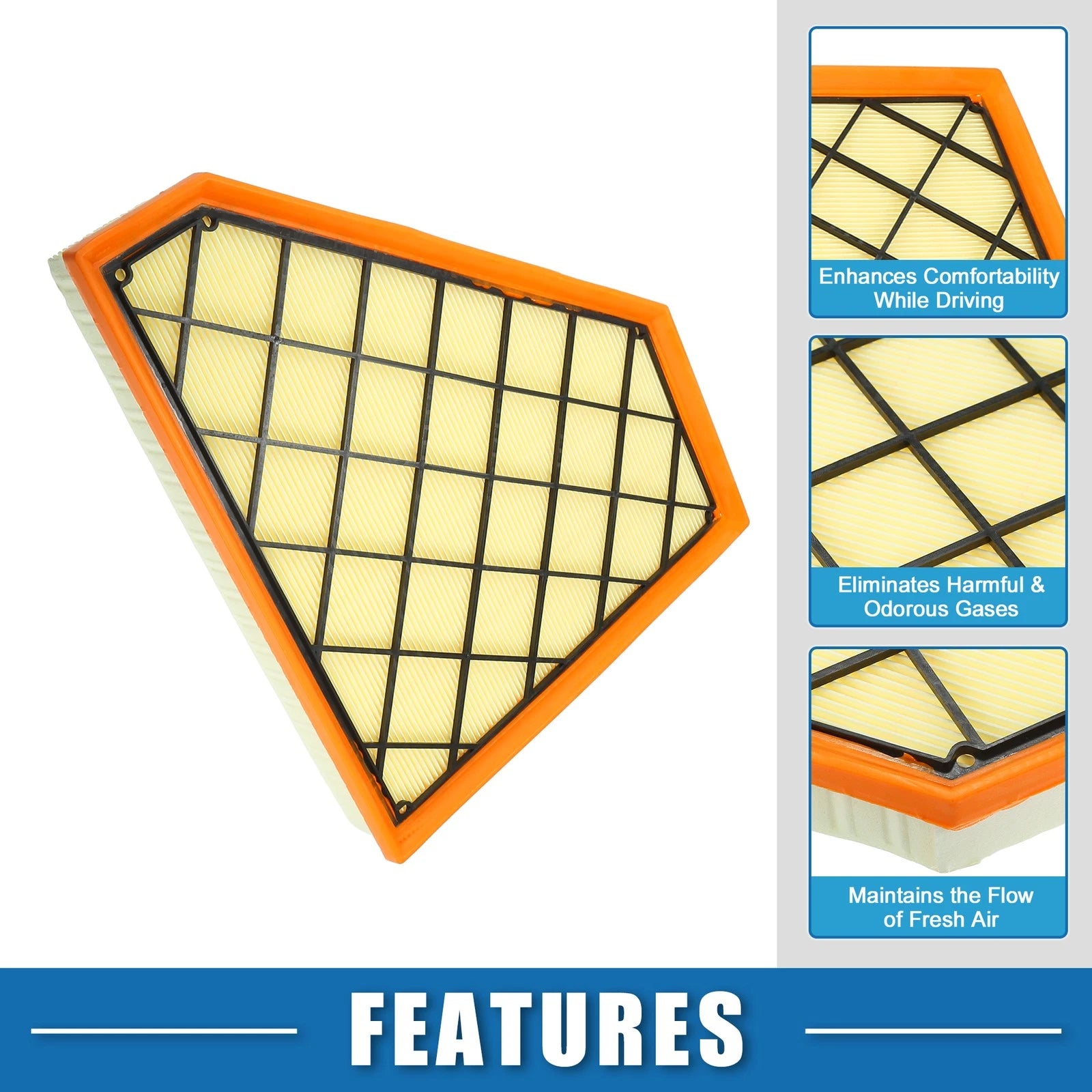 Engine Air Filter Replacement for Cadillac ATS and Chevy Camaro (2013–2019)