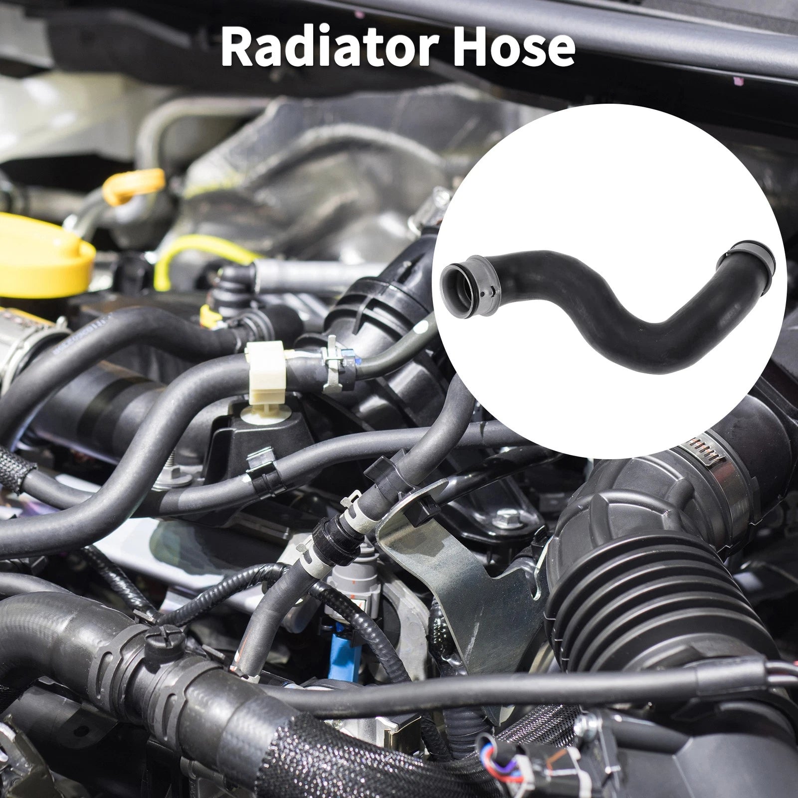 Radiator Hose Replacement for Mercedes-Benz C-Class (2008–2024) Rubber 1 Pc