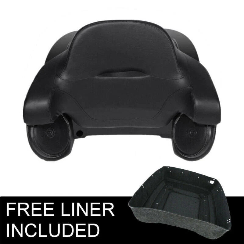 King Trunk Backrest w/ Speakers for Harley Touring CVO Road Glide (2014–2026)