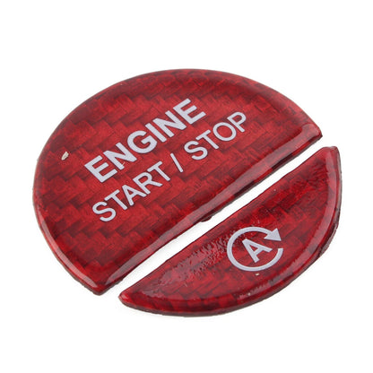 Engine Start Stop Button Cover Trim Red for Mercedes-Benz C-Class (2022–2023)
